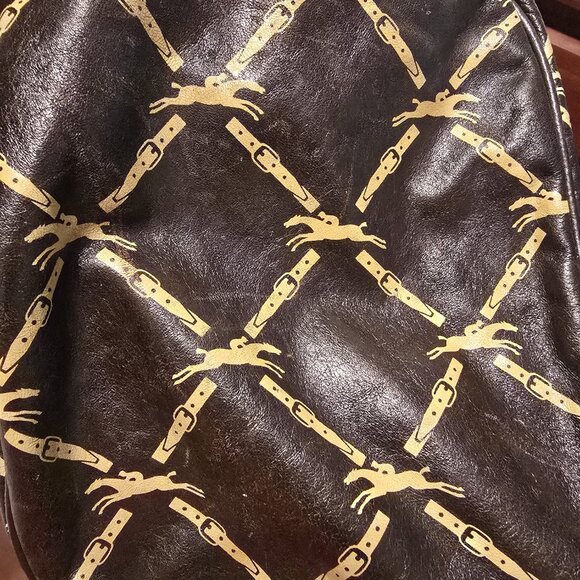 Pre-owned Longchamp Leather Boston Handbag/Satchel/Tote ~ Vintage - Picture 11 of 12